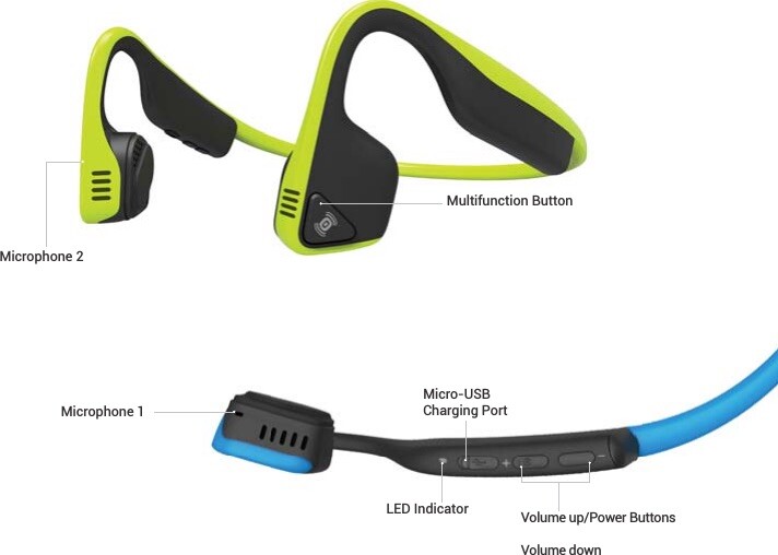 Наушники AfterShokz Trekz Titanium 